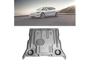Front Skid Plate for Tesla Model 3 / Model Y, Under Engine Guard Cover Splash Shield Cover Chassis Guard Plates for Tesla Mod