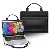 Laptop Case Cover for HP Envy x360 14 14-esX 14t-es000 14-es0033dx 14-es0033dx with Portable Bag with Bag Handle,Black