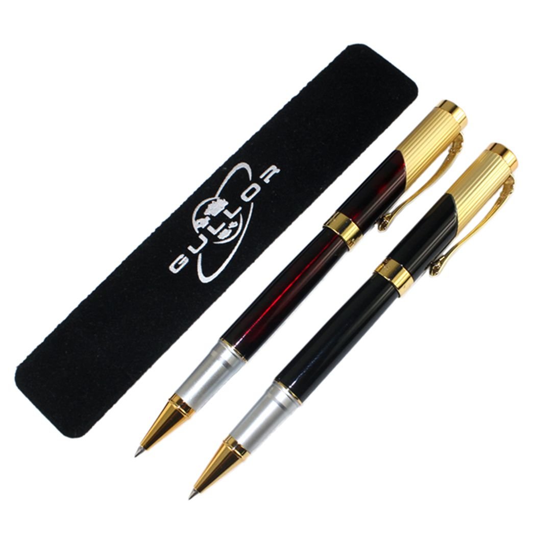 Elegant Beautiful Rollerball Pen Jinhao 9009 Claret & Golden,Black & Golden with Gift Box
