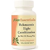 Kan Herb Company Rehmannia Eight Combination – Traditional Chinese Herbal Blend for Dogs & Cats to Support Kidney Health, Vitality, & Hormonal Balance, Herbal Supplement Tablets for Pets, 120 Tablets
