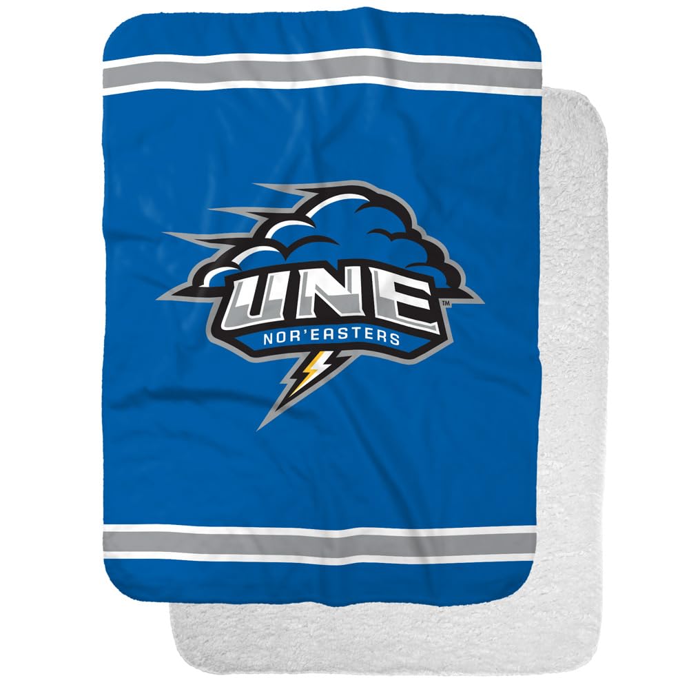 University of New England Primary Logo Stripes
