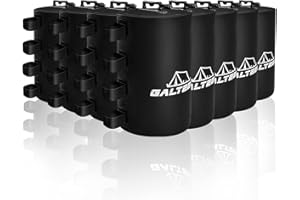 GALTEED Canopy Water Weights Bag,8 Pack 440LBS Pop Up Tent Water Weights for Legs Heavy Duty Canopy Leg Weights for Pop Up Canopy,Canopies,Tent,Gazebo,Black,25L/PC