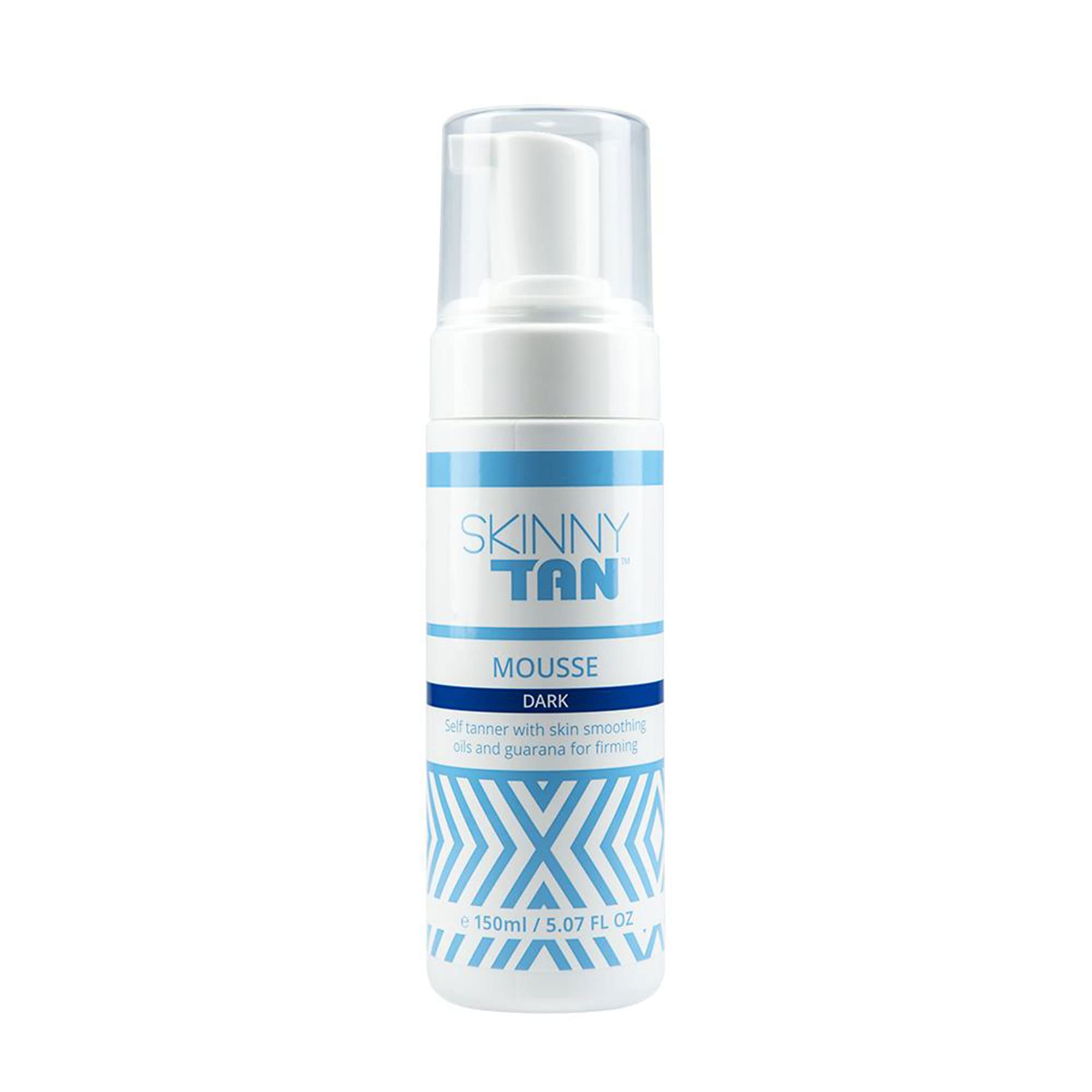 Skinny Tan Mousse 150ml | Instant Fake Tan Mousse | Coconut and Vanilla Aroma | Cruelty Free & Vegan Skincare for Radiant Natural Glow | Easy to Apply, Dark