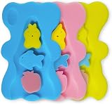 Infant Bath Mat 19.7x11.8x1.8 Blue Skid Proof Cushioned Baby Bath view 7