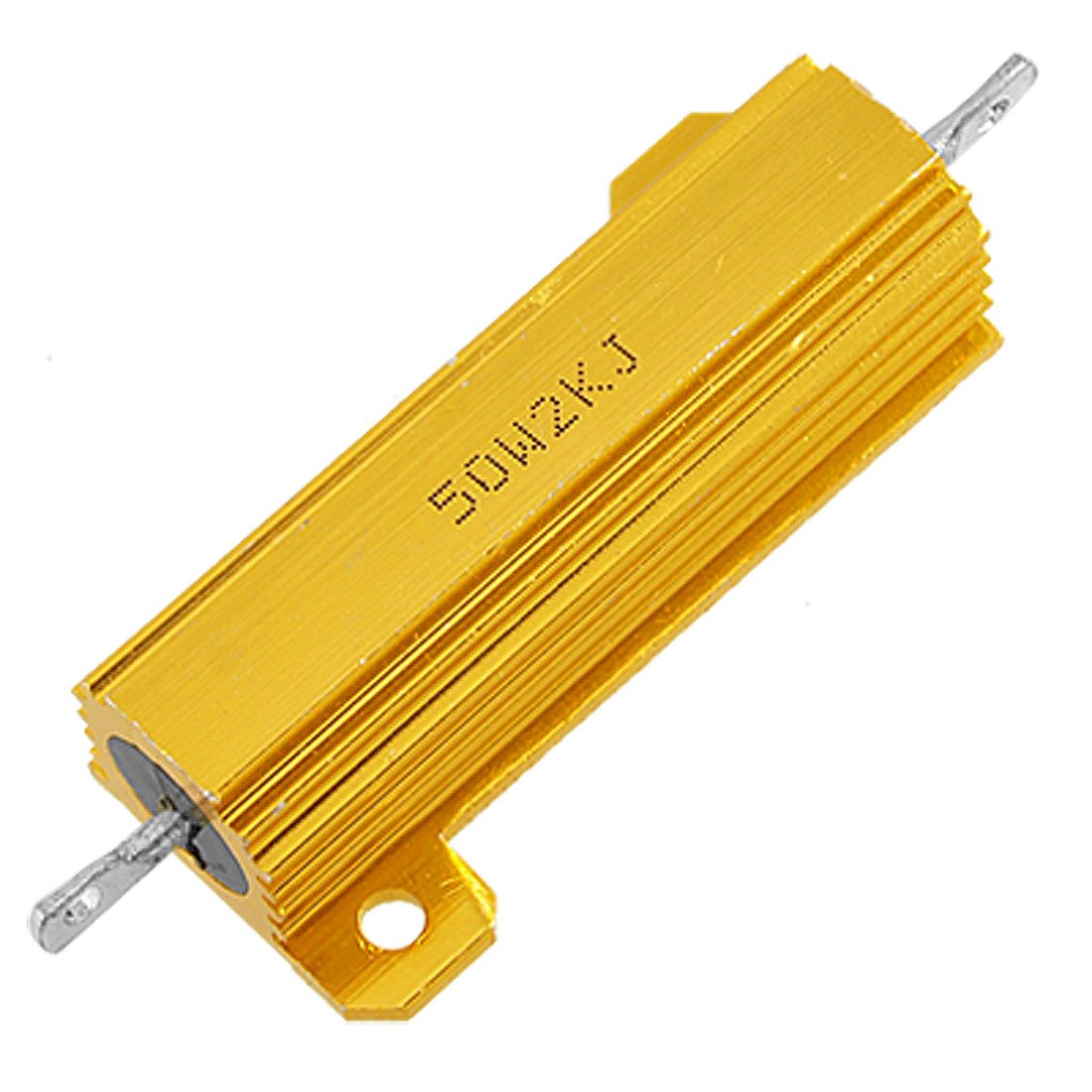 5 Resistor, Power Housed Aluminum Wirewound Mount Chassis a11111000ux0084 Uxcell 50W Ohm 2K