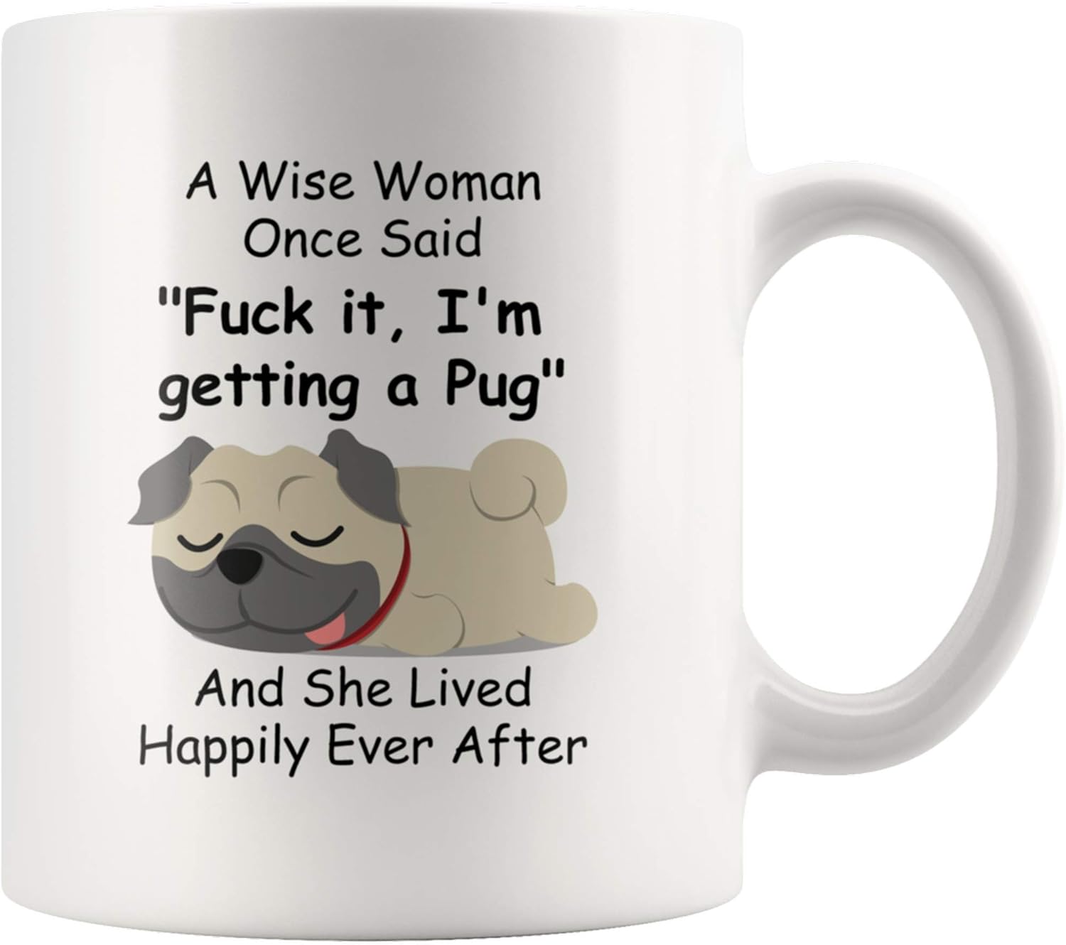 pug mom mug