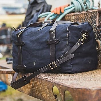 medium rugged twill duffle bag