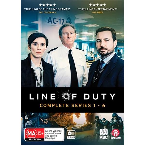 Amazon.com: Line of Duty - Series 1-6 Complete Box Set [DVD