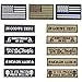 Creatrill Bundle 13 Pieces USA Flag Patch Thin Blue Line Tactical American Flag US United States of America Military Morale Patches Set for Caps,Bags,Backpacks,Tactical Vest,Military Uniforms