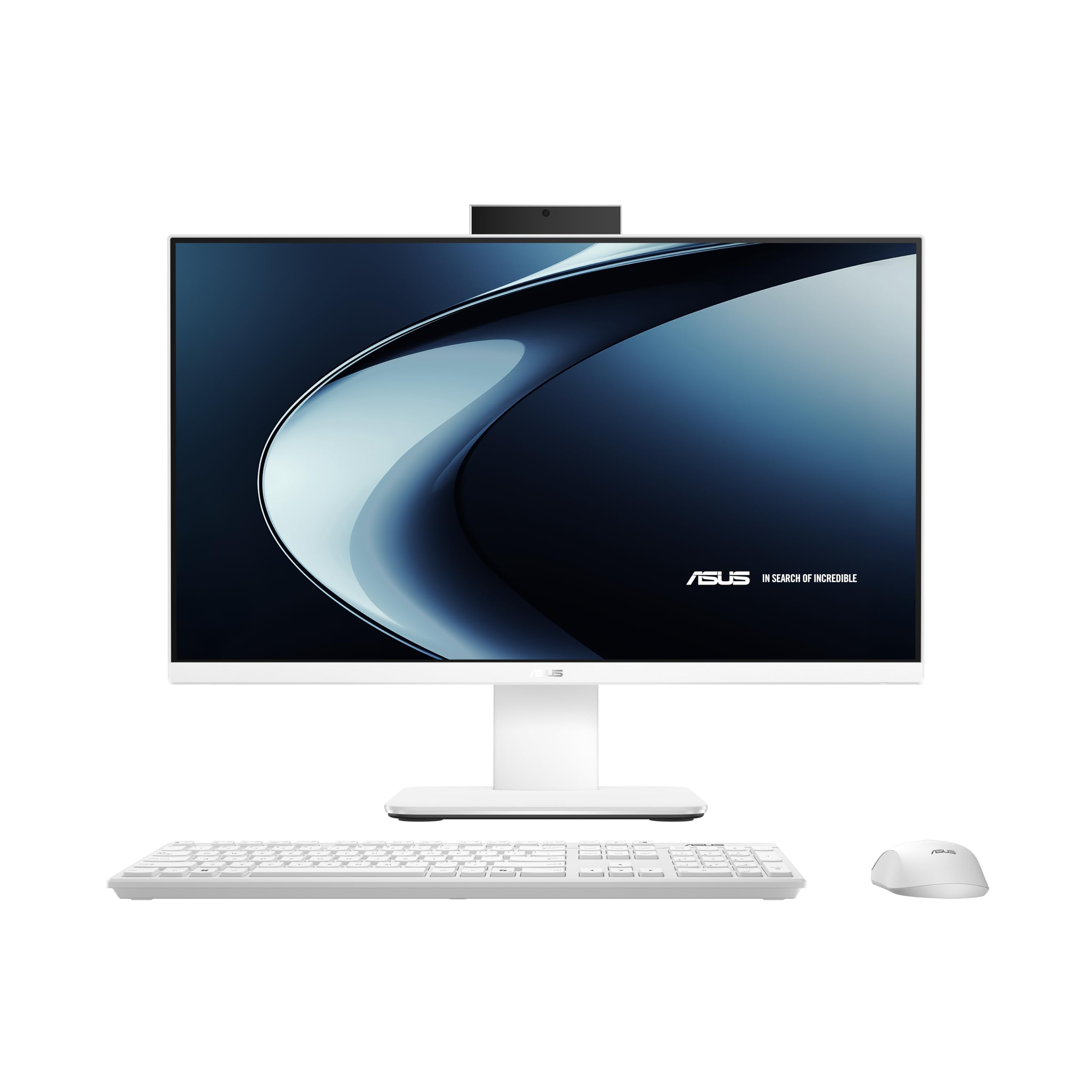 ASUS All-in-One V440VAK#B0DWFVC8F4 Display 24" FHD, 13gen Intel® Core™ i5-13420H, RAM 8GB, 512GB SSD, Win 11Home, Mouse e Tastiera Inclusi, Bianco