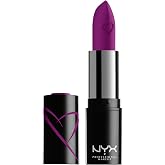 NYX PROFESSIONAL MAKEUP Shout Loud Satin Lipstick, Infused With Shea Butter - Emotion (Bright Purple-Pink)