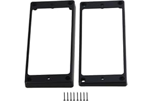 SESYOMR Flat Neck Bridge Pickup Frame Mounting Ring 7 String Guitar Replacement