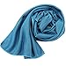 NUOYIGAOGE Cooling Towel, Snap Cooling Towel for Sports/Workout/Fitness/Gym/Yoga/Pilates/Travel/Camping, Pack of 2