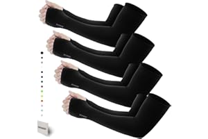 GOUNOD Gardening Sleeves to Cover Arms for Women with Thumb Holes-Sun Protection SPF Cooling Driving UV Blocking