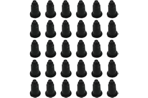 ZCZQC 30PCS Black Support Stand Fish Tank Heightening Pad Feet Isolation Panel Feet Plastic Grille Partition Support Feet Aqu