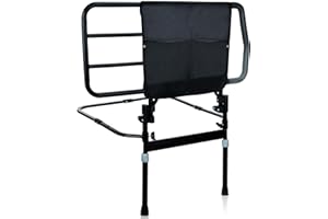 Sangohe Bed Rail for Elderly, Extra Large Heavy Duty Bed Rail for Senior, Bed Assist Grab Bar Handle with Storage Pocket, Safety Bed Rails for Elderly Adults Getting in & Out of Bed, 504F