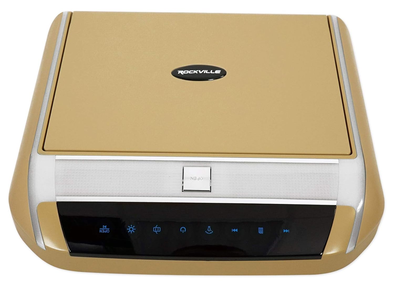 Amazon.com: Rockville RVD10HD-BG 10.1" Flip Down Monitor DVD Player, HDMI,  USB, Games, LED: Cell Phones & Accessories