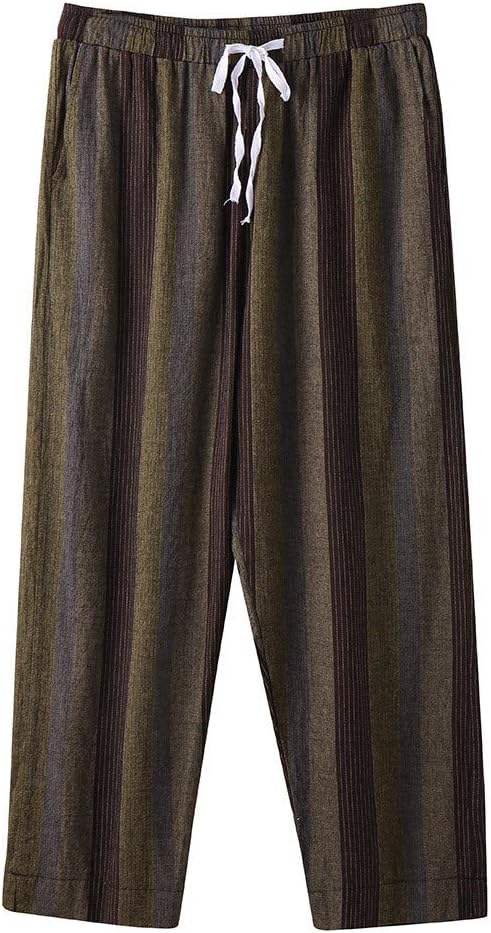 Kekebest Mens Trousers,Pants Legging Jeans 2019 Newest Autumn Fashion Casual Outdoors Striped Print Cargo Longs