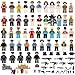 Minifigures Set of 44 Army People Minifigures SWAT Team with Military Weapons Accessories Policeman Soldier Minifigures for Party Favors, Gifts
