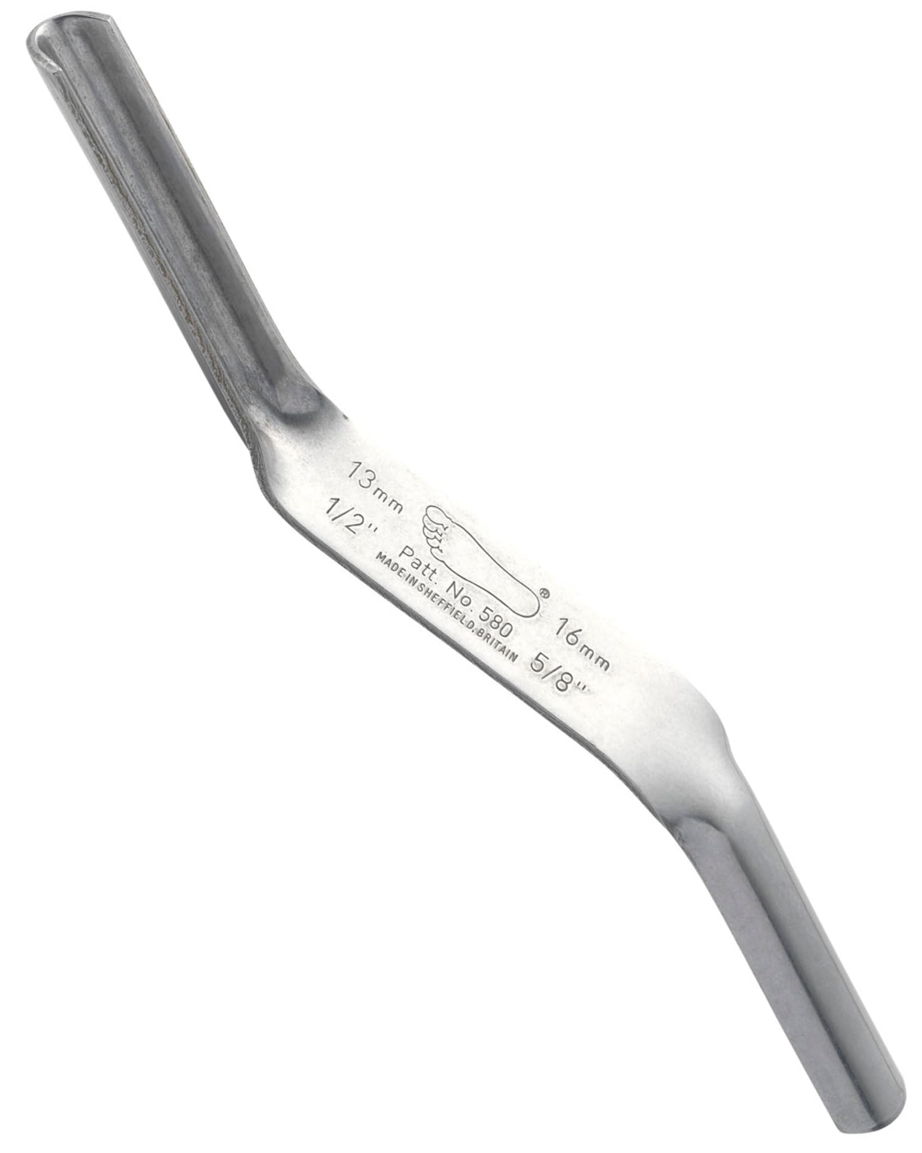 Brick Jointer by Footprint - 1/2" and 5/8" (13 and 16mm) Double Ended Mortar Finishing Tool for Builders and Brickies for Neat Brickwork during pointing. Bricklaying Hand Tools for Building Walls.