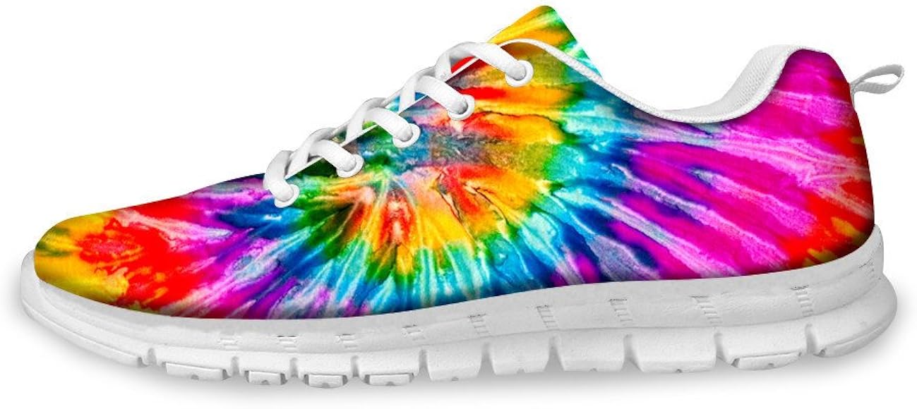 rainbow running shoes
