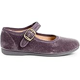 Pisamonas Girls Buckle Up Velvet Mary Janes