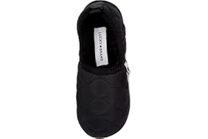 Lucky Brand Boy's Quilted A-line Slippers – Warm, Stylish, and Comfortable Footwear for Kids