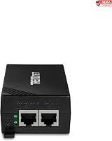 TRENDnet TPE-115GI Gigabit PoE+ Injector IEEE 802.3at 100m Network Power view 10