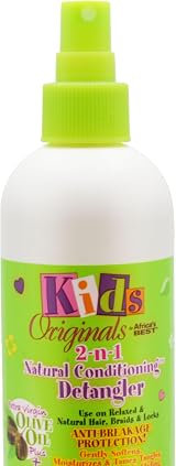 Africa's Best Kids Organics 2-in-1 Detangler Conditioning Leave-In 12oz view 3