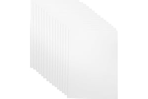 ADER PRODUCTS White EVA Foam Sheets for Crafts, 15 Pack, 9 x 12 Inch, 2mm Thickness – Ideal for DIY Arts and Crafts, Foam Paper for Kids, Cosplay and Costumes15 Pack