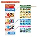QuadPro Projector Flashlight Baby Sleep Animal Slide Show Stem Preschool Kids Toddler Toys for Boys and Girls（Blue&Yellow）