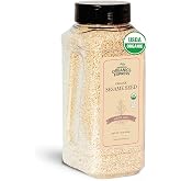 HQOExpress | Organic White Sesame Seed | Raw Sesame Seeds for Cooking and Food Seasoning - Semillas de Ajonjoli - Non-GMO, Ve