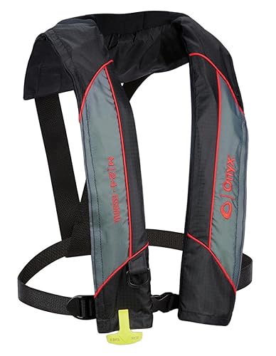 ONYX M-24 Essential Manual Inflatable Life Jacket, Coast