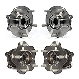 Front Rear Wheel Bearing & Hub Assembly Kit For