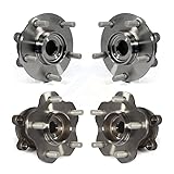 Front Rear Wheel Bearing & Hub Assembly Kit For