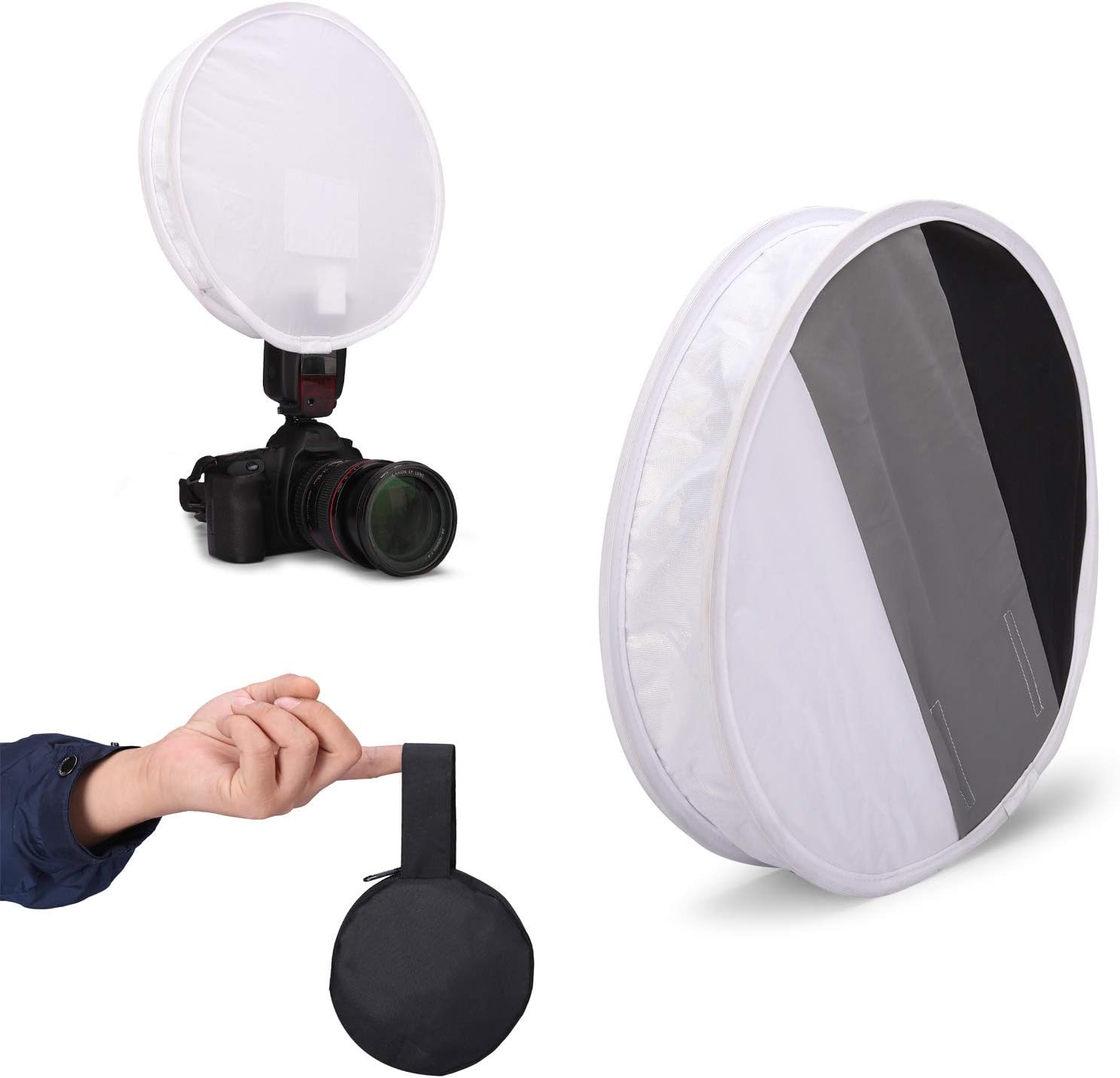 Meking 12 Inch 31cm Gray Card Portable Softbox Multi Function Diffuser For Speedlight Flashlight Meking 12 Inch 31cm Gray Card Portable Softbox Multi Function Diffuser For Speedlight Flashlight