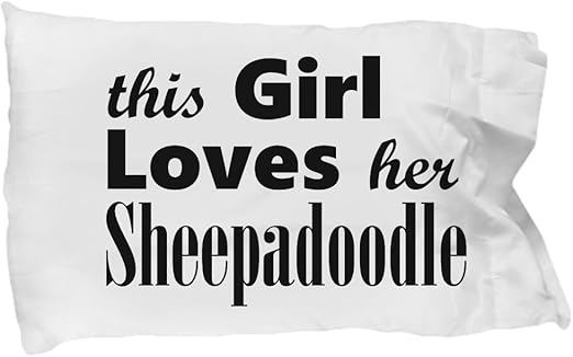 Amazon Com Sheepadoodle Pillow Case Home Kitchen