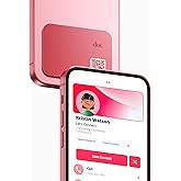 dot. Thin - Digital Business Card - Tap Compatible with iPhone & Android (Red)