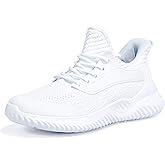 Akk Walking Shoes for Men Sneakers - Slip on Memory Foam Running Tennis Shoes for Athletic Workout Gym Jogging Indoor Outdoor Lightweight Breathable Casual Sneakers