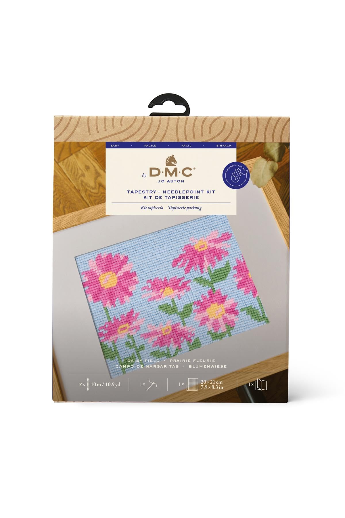DMC Tapestry & Needlepoint Kit Daisy Field by Jo Aston - Easy — image 1