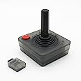 Atari Joystick Controller For Atari 2600 Systems - Action Buttons/Four-Way Joystick, Power Saving - Compatible With Atari 7800 Consoles