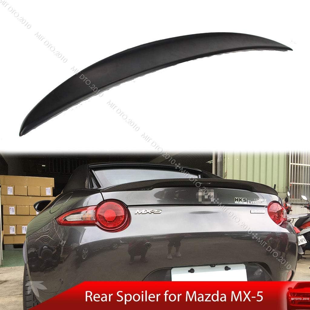 Amazon 16 19 マツダ Mx 5 ロードスター Nd 4代目 モデル用 Abs製 Pタイプ トランクスポイラー リヤスポイラー 素地 未塗装品 ウイング 外装 エアロ パーツ 両面テープ取付 リアスポイラー 車 バイク