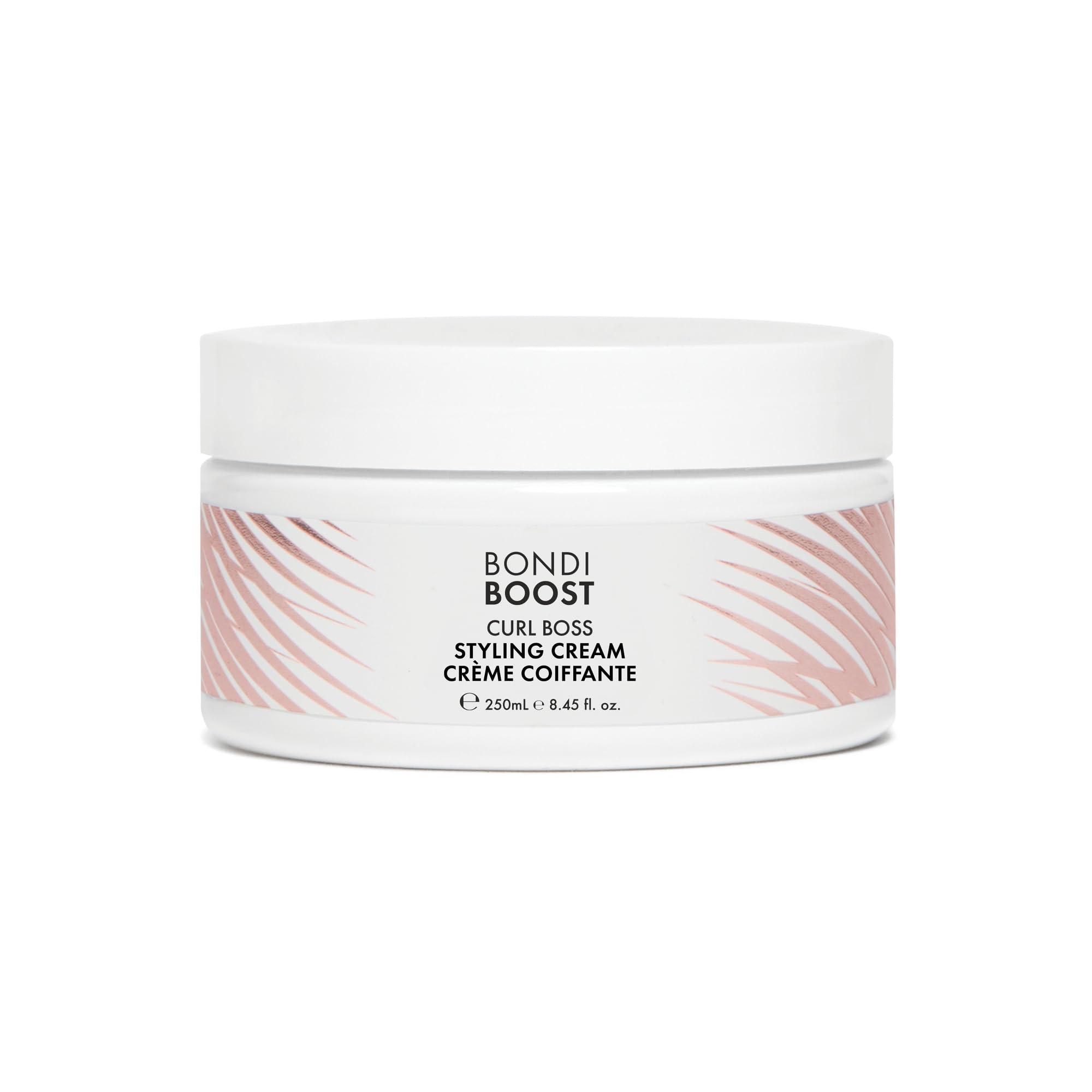 BondiBoost Curl Boss Defining Styling Cream - Silicone-Free, Aloe-Based Formula with Shea Butter, Argan Oil & Queensland Nut for Defined, Frizz-Free Curls - Vegan & Cruelty-Free, 200ml