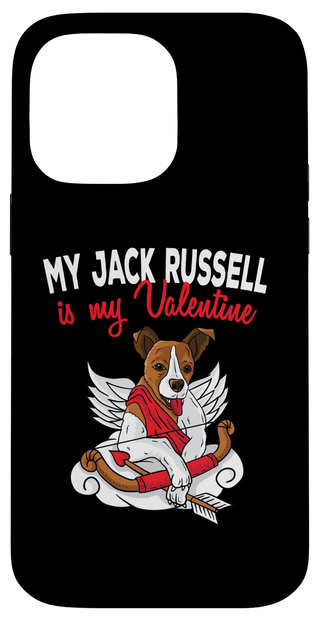 iPhone 14 Pro Max My Jack Russell Terrier Is My Valentine Dog Valentines Day Case
