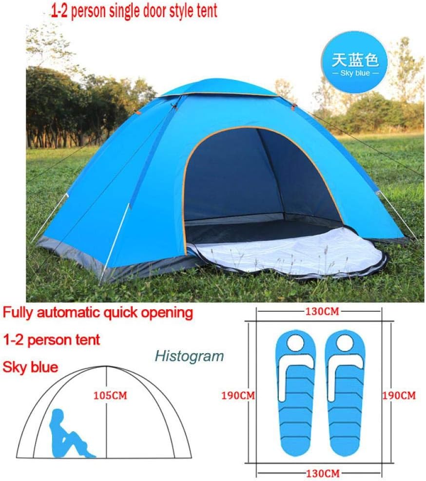 Automatische PopUpZelte, OutdoorFamilyZelte für 1 2 3 4 Personen