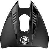 STINGRAY HYDROFOILS - Stinger Hydrofoils for 4-300 hp Boats (Black) - Engine Stabilizer Fins for Outboard/Outdrive Motors - Made in The USA