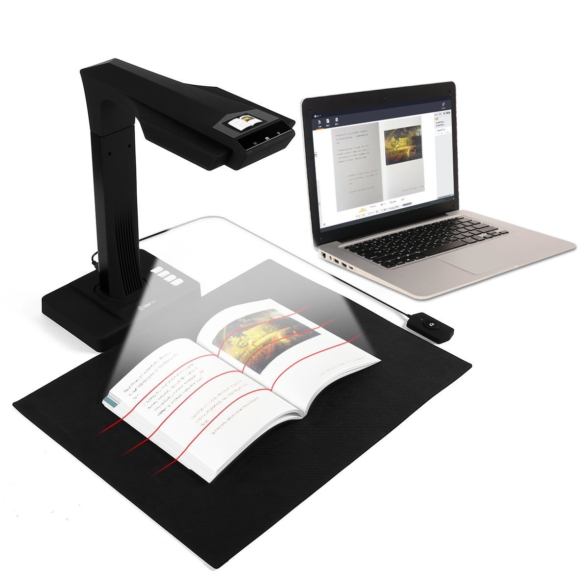 Amazon.in Buy CZUR ET 16 Plus Smart Book Scanner (Black