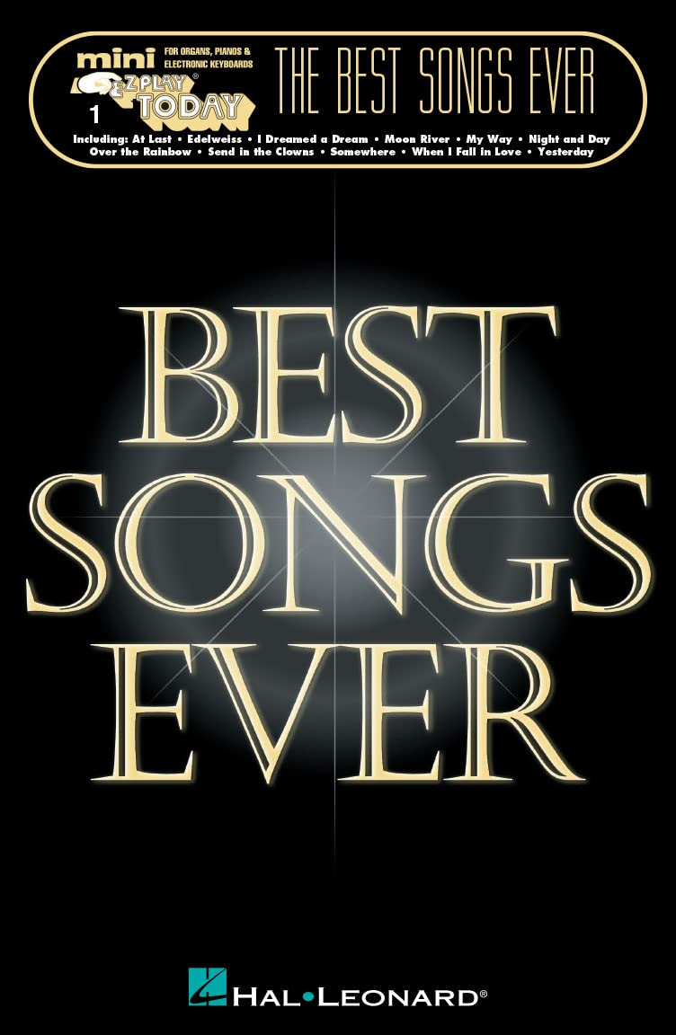 Mini E-Z: The Best Songs Ever Piano Book Volume 1: The Best Songs Ever (Piano) (Mini E-Z Play Today)