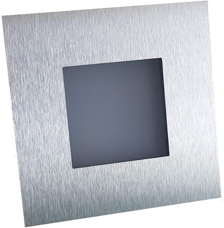 Naka24 Simple Led Wall And Stair Light 2 W 230 V Cold 21 Ws K Ed 230 V Stainless Steel White Amazon Co Uk Lighting