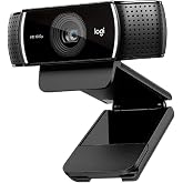 Logitech C922 Pro Stream Webcam 1080P Camera | Free 3-month XSplit Premium license, dual microphones